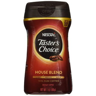 Taster's Choice NESCAFE House Blend Instant Coffee 7 Oz. Jar