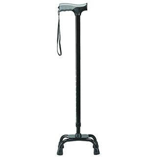 Carex Soft Grip Derby Handle Quad Cane