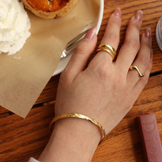 Anneau Ondulé Ring