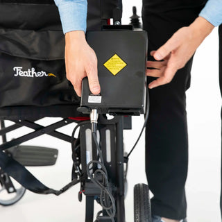 Feather Power Electric Wheelchair - 33 LBS