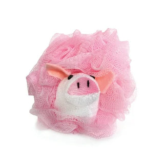 Spa Sister Net Terry Super Scrubbie Pig