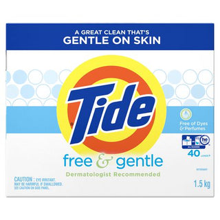 Tide Ultra Free And Gentle Scent Powder Laundry Detergent 40 
Loads 56