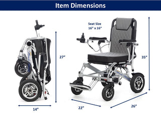 Miracle Mobility Silver 6000 Plus Electirc Wheelchair
