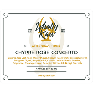 Wholly Kaw Chypre Rose Concerto Shaving Collection