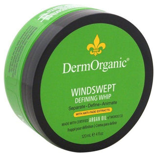DermOrganic Windswept Defining Whip with Argan Oil 4 fl oz