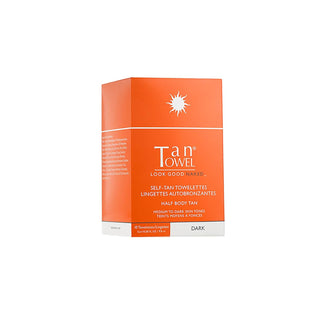 TanTowel Women's Half Body Tan Towelettes 10 count