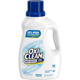 OxiClean White Revive Liquid Laundry Whitener + Stain Remover - 50 Fl Oz