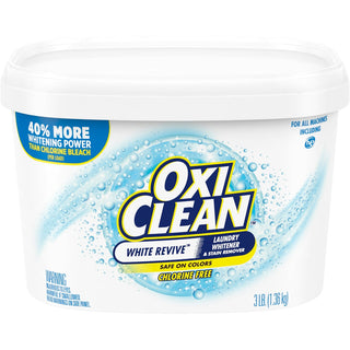 OxiClean Laundry Whitener + Stain Remover, White Revive, 3 Lb