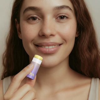 ILIKA 100% Natural Lip Balm - 2-Pack Unscented, Vegan, Cruelty-Free, Vitamin E, COSMOS Certified, All-Day Moisture, 0.15 oz each