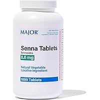 SENNA LAXATIVE 8.6 MG TAB 1000