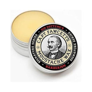 Captain Fawcett's Gentlemans BIG PEAT Islay Malt Whisky Moustache Wax 15ml
