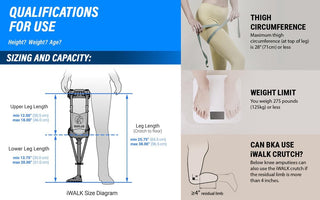 iWALK3.0 Hands Free Crutch
