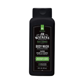J.R. Watkins Men's Wintergreen & Spruce Body Wash 18 oz