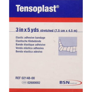 Tensoplast Elastic Bandage Tan To Reduce Edema - 1 Inches X 5 Yards