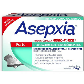 Asepxia Forte Bar Soap Astringent Pore Reduction Effect 4 oz