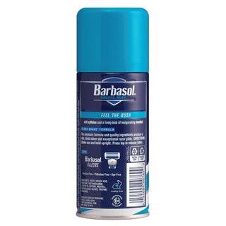Barbasol Beard Buster Thick & Rich Shaving Cream Pacific Rush 7 Oz.