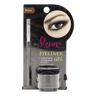 Jet Cosmetics Eyeliner Gel 2nd Love Black W/brush X