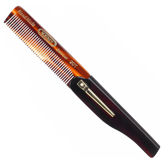 Kent Handmade Comb 20T - 100 mm Men's Folding Pocket Comb
