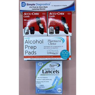 2 50-ct Boxes Of Accu-Chek Guide Diabetic Test Strips Exp 12/27/23 + Bonuses BX6