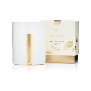 Thymes Goldleaf Aromatic Candle 9 oz