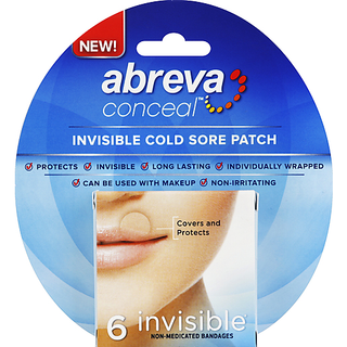 Abreva Conceal Non-Medicated Cold Sore Patch Invisible
