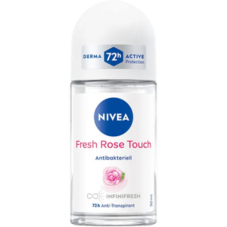NIVEA Fresh Rose Touch 72h Anti-Perspirant Roll-On for Women 50ml