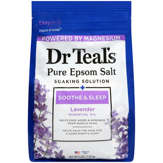Dr Teal's Soothe & Sleep Epsom Salt Soak - Lavender - 3 lbs