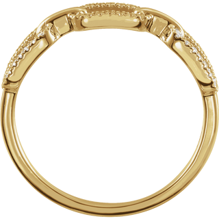 Élise Lien Pavé 14K Yellow Gold Vermeil Lab-Grown Diamond