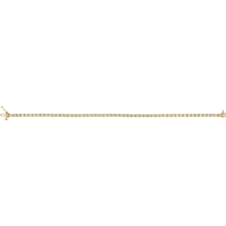 Diamond Tennis Bracelet 3 CTW, 14K White Gold – Élysia