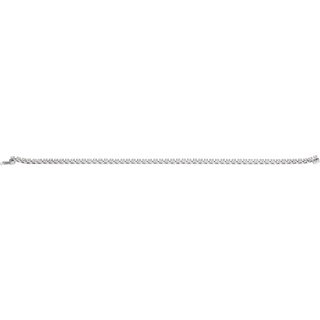 Diamond Tennis Bracelet 3 CTW, 14K White Gold – Élysia