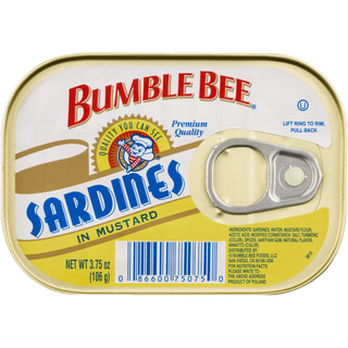Bumble Bee In Mustard Sardines 3.75 Oz