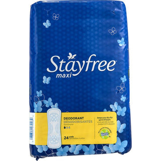 Stayfree Pads, Maxi, Regular, Deodorant