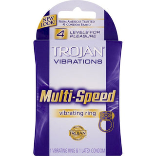 Trojan Vibrations Multi Speed Vibrating Ring