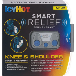 Icy Hot Smart Relief Knee & Shoulder Tens Therapy Starter Kit