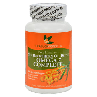 Seabuck Wonders Sea Buckthorn Oil - 500mg, 120 Softgels