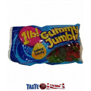 Ferrara Candy Company Gummy Jumble Candy 454g 1 Lb Bag