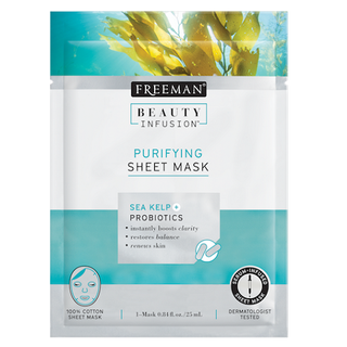 Freeman 4 X Beauty Infusion Purifying In Shower Facial Mask Sea Kelp Probiotics