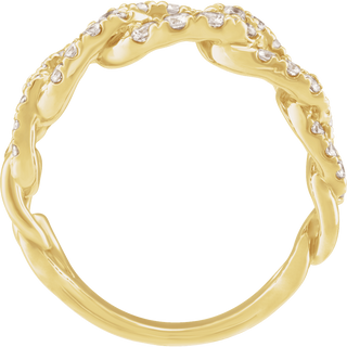 1 CTW Lab Grown Diamond Ring 14K Yellow Gold
