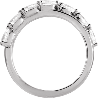 Éclat Pear Diamond Ring 14K White & Yellow Gold