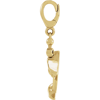 Lumière Martini Emerald Charm Pendant