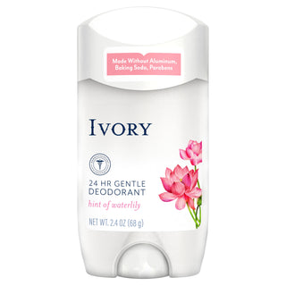 Ivory Women S Gentle Deodorant Hint Of Waterlily 2.4oz