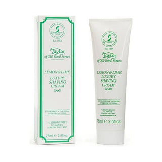 Taylor Of Old Bond Street Shaving Cream Lemon-Lime Tube 2.5 Oz