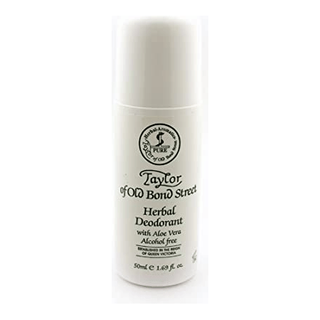 Taylor Of Old Bond Street Herbal Roll-On Deodorant With Aloe Vera 2 Oz