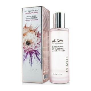 Ahava Deadsea Plants Dry Oil Body Mist Spray Cactus & Pink Pepper 3.4 Oz