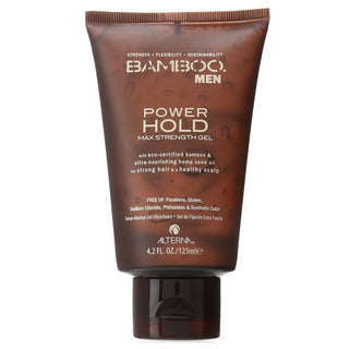 Alterna Bamboo Men Power Hold Max Strength Gel 4.2 oz
