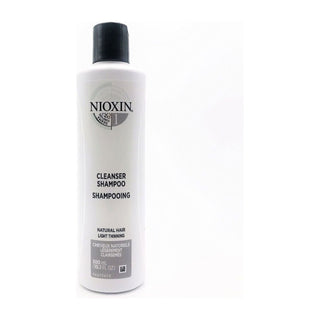 Nioxin System 1 Natural Hair Light Thinning Cleanser Shampoo 10.1 fl  oz