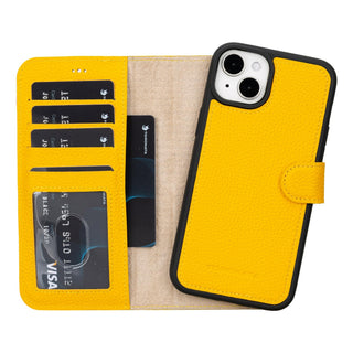 Casper iPhone 14 Series Detachable Leather Wallet Case
