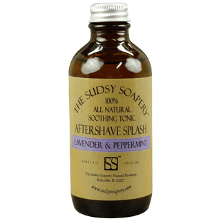 The Sudsy Soapery Lavender & Peppermint Aftershave splash 4 Oz