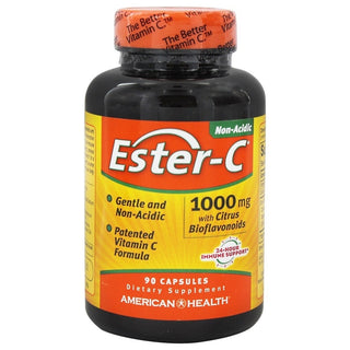 American Health Ester C Ester-C, 1000 Mg, With Citrus Bioflavonoids, Capsules
