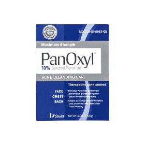 PanOxyl Acne Cleansing Bar, Maximum Strength 4 Oz